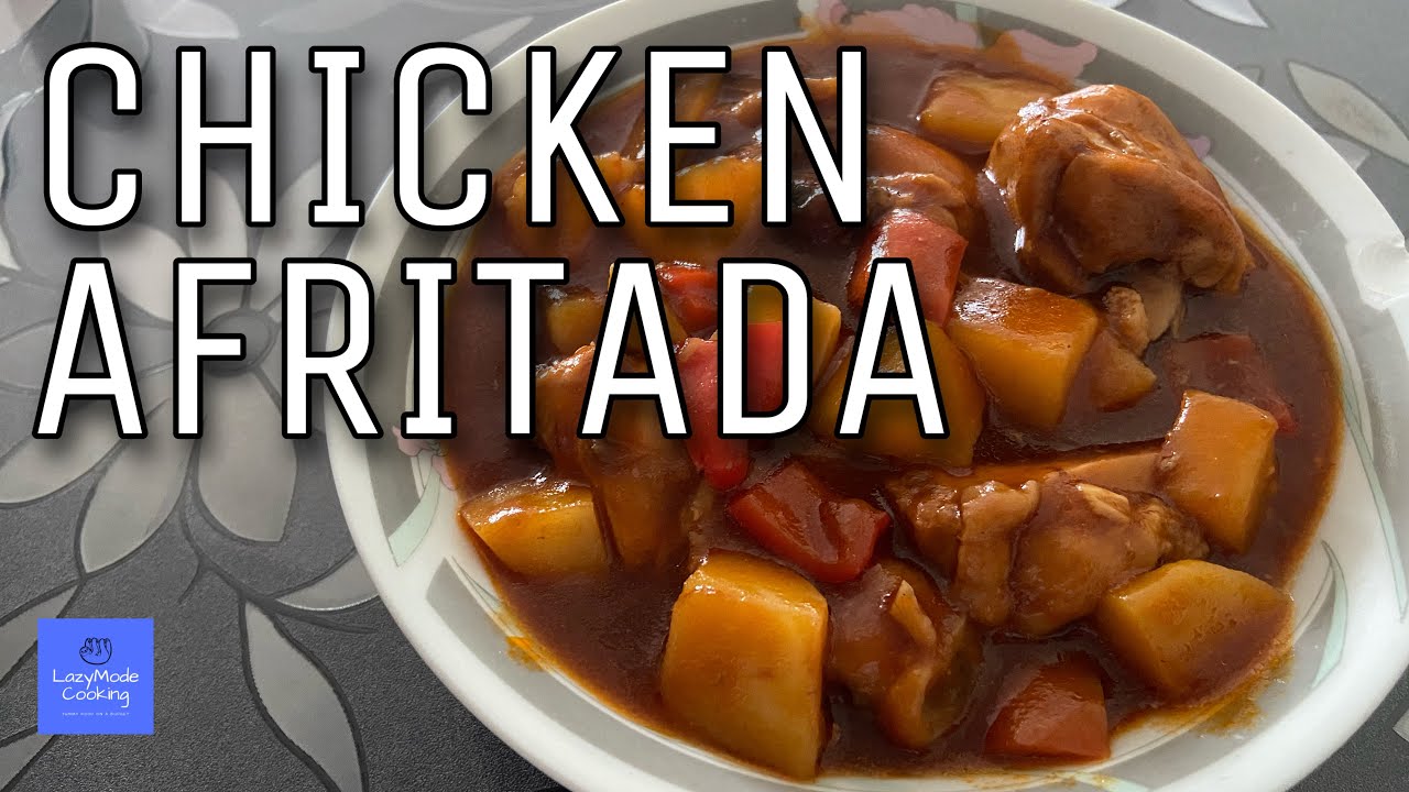 Super Easy! Chicken Afritada Recipe | Lazy Mode Cooking