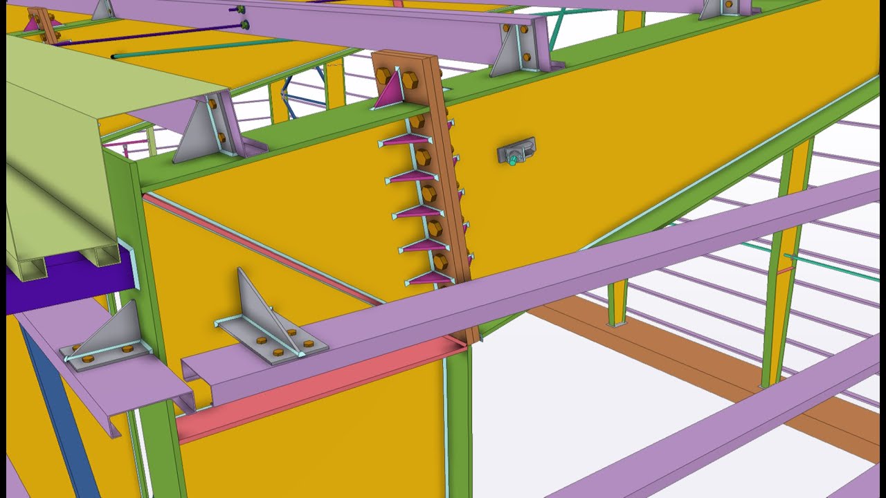 How to Create PEB Connections manually in Tekla Structures (Part - 2)