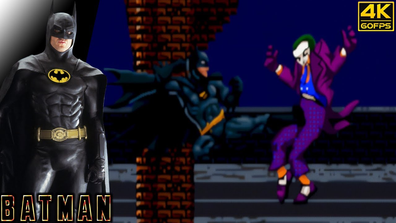 Batman (Arcade / 1991) 4K 60FPS