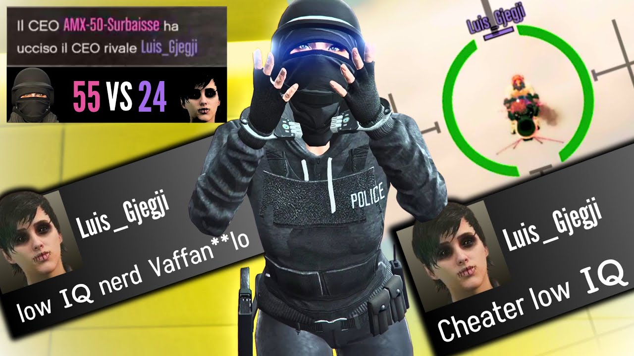 “TOSSICO!” Dice il griefer… ABUSA la FANTASMA (e perde)