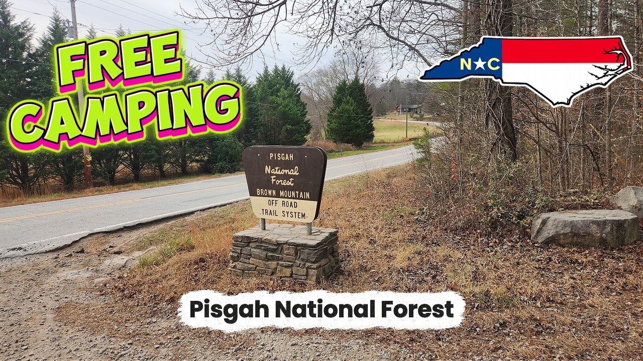 Brown Mountain OHV Area FREE National Forest Campsites Pisgah National Forest