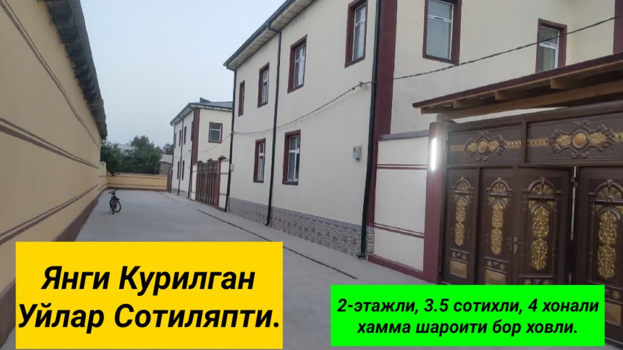 Янги Курилган Уйлар Сотиляпти Узун тумани Мехнат.
