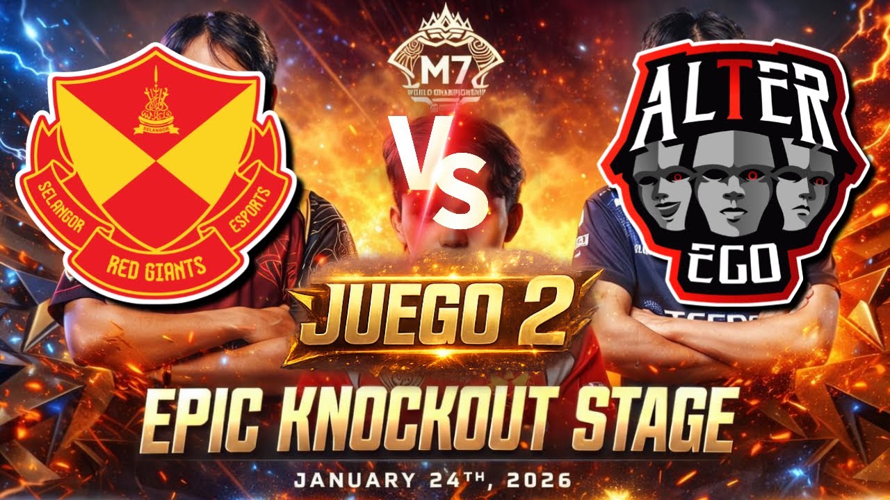 SELANGOR RED GIANTS VS ALTER EGO 🔥 JUEGO 2 | SOLO UNO PASA A LA GRAN FINAL! MLBB M7