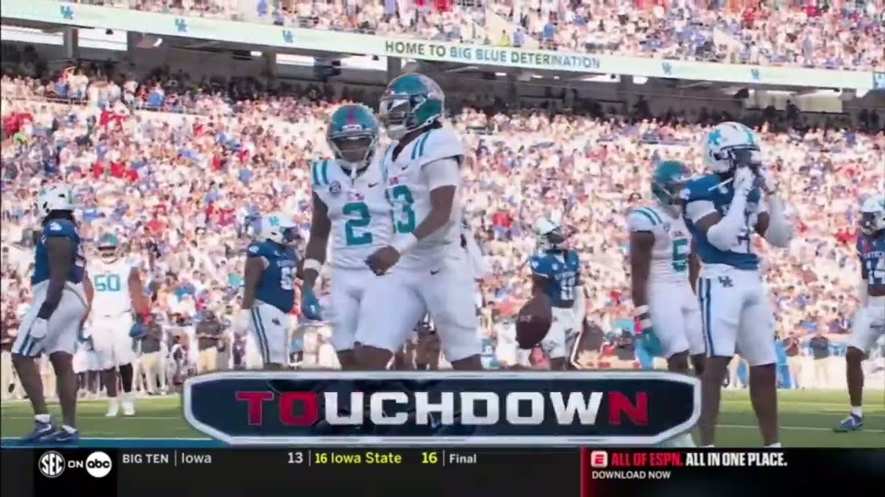 Austin Simmons 2025 CFB Game Highlights vs Kentucky