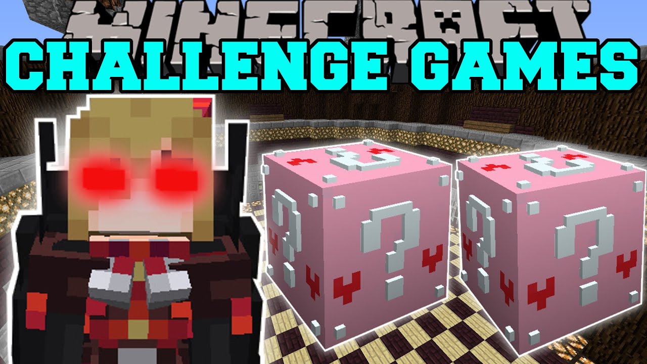 Minecraft: ИГРЫ-ИСПЫТАНИЯ ВАМПИРОВ - Мод Lucky Block - Мини-игра с модами