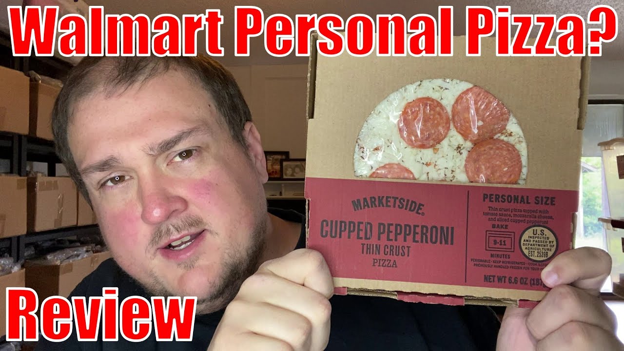 Review: Walmart Cupped Pepperoni Personal Pizza