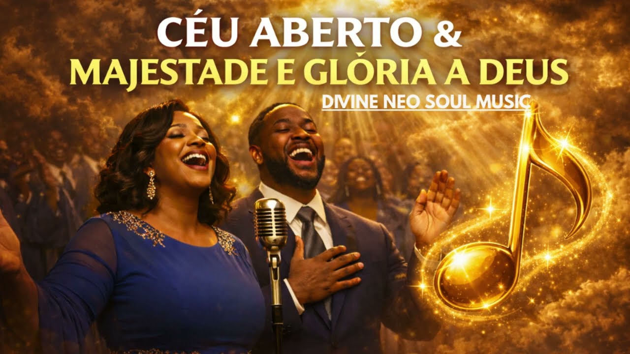 CÉU ABERTO 🙌 Majestade e Glória a Deus | Música Soul Espiritual Poderosa