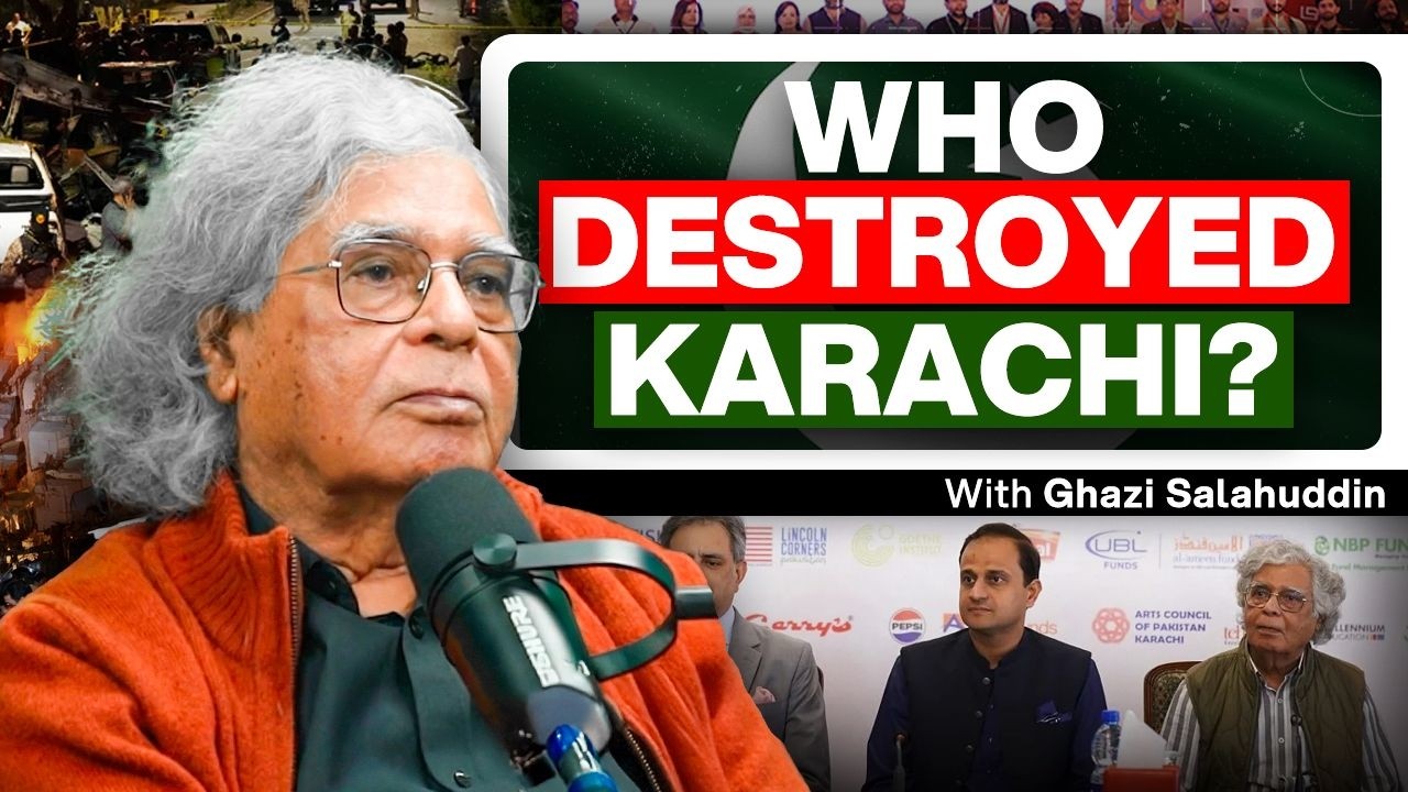 Literature Festivals, History of Pakistan and Karachi's culture - Ghazi Salahuddin - #TPE