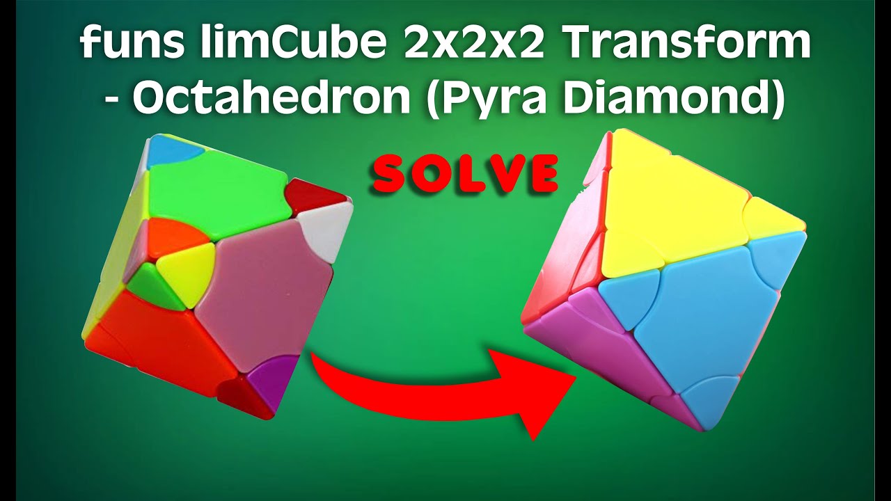 Funs Lincube 2x2x2 Transform Octahedron   (Pyra Diamond)