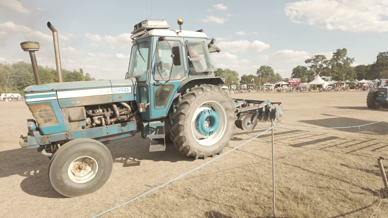 Classic tractors Shrewsbury Steam Rally 2025