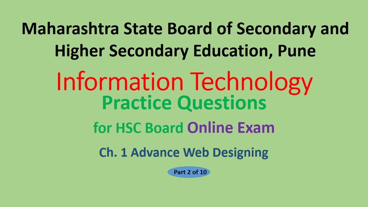 Information Technology Practice Questions part 2