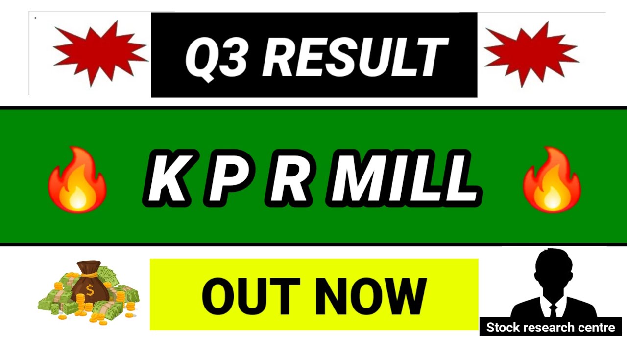 K P R MILL Q3 Results 2026 | K P R MILL Results Today | K P R MILL share