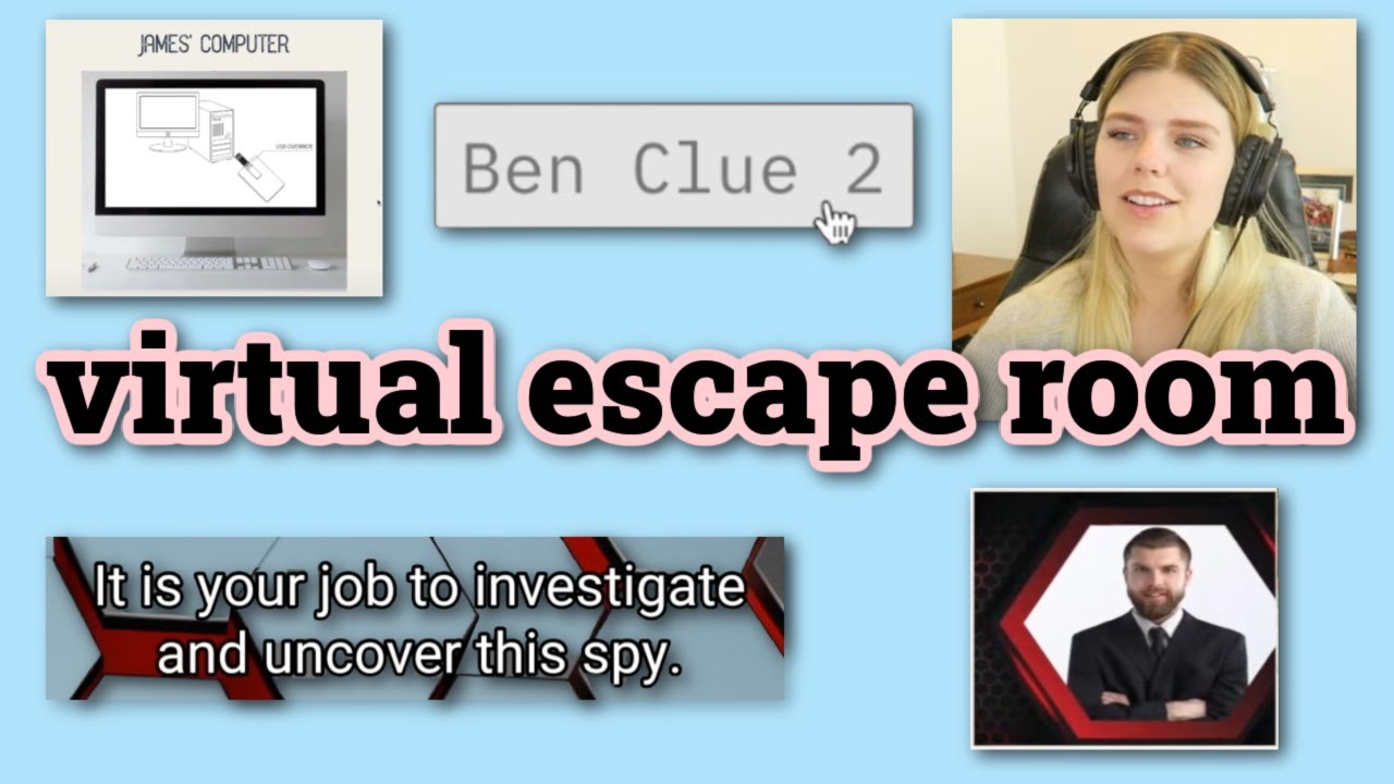 attempting a virtual escape room!!