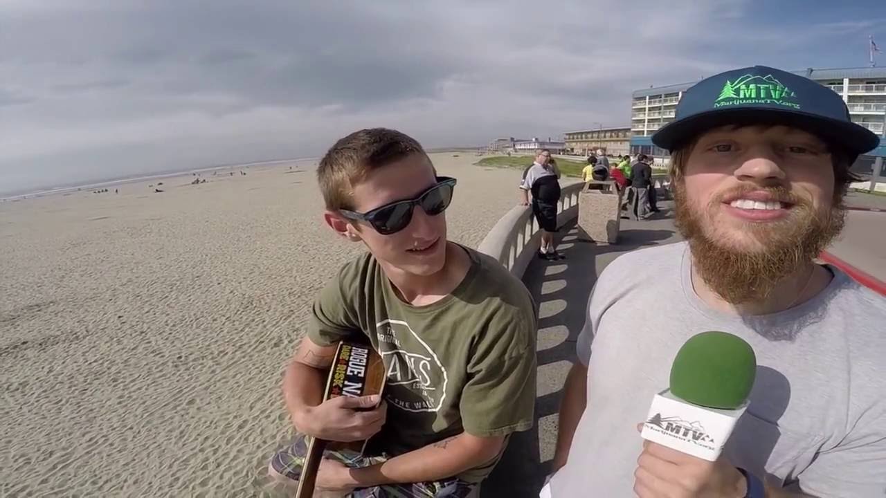 Legalize it, Sublime Cover - Jared Champagne performs at Seaside Oregon Marijuana TV original
