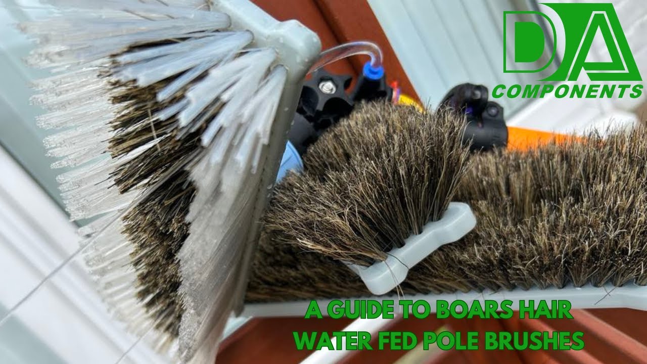 A guide to Boars Hair water fed pole brushes