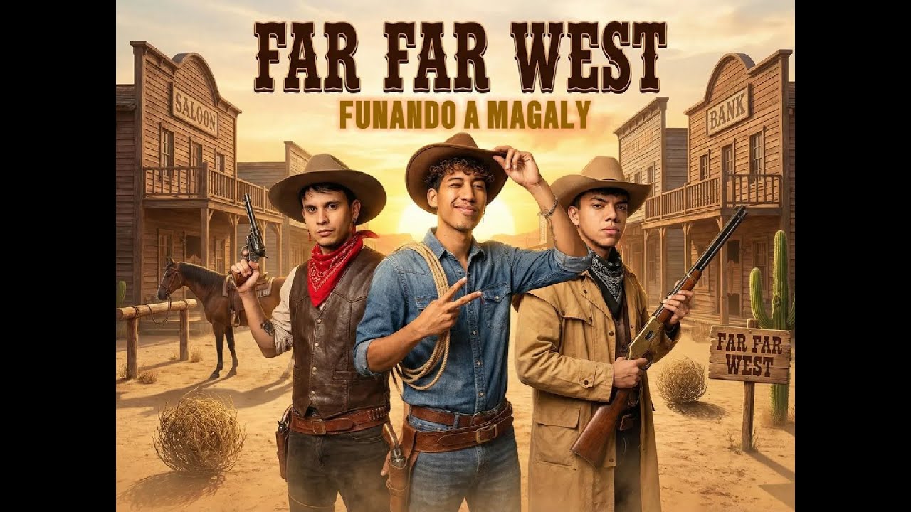 FUNANDO A MAGALY EN FAR FAR WEST FT. LOS FELLAS