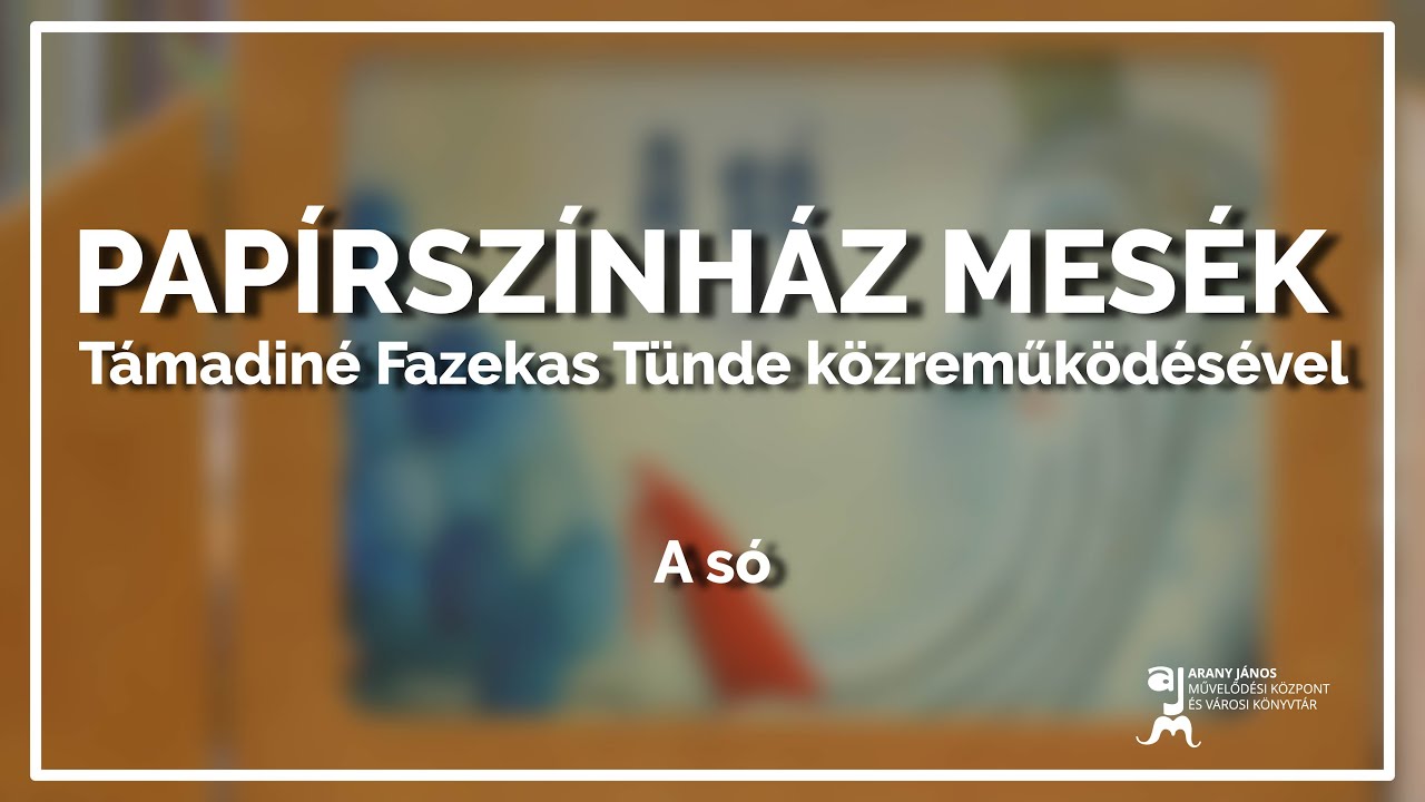 Papírszínház mesék: A só
