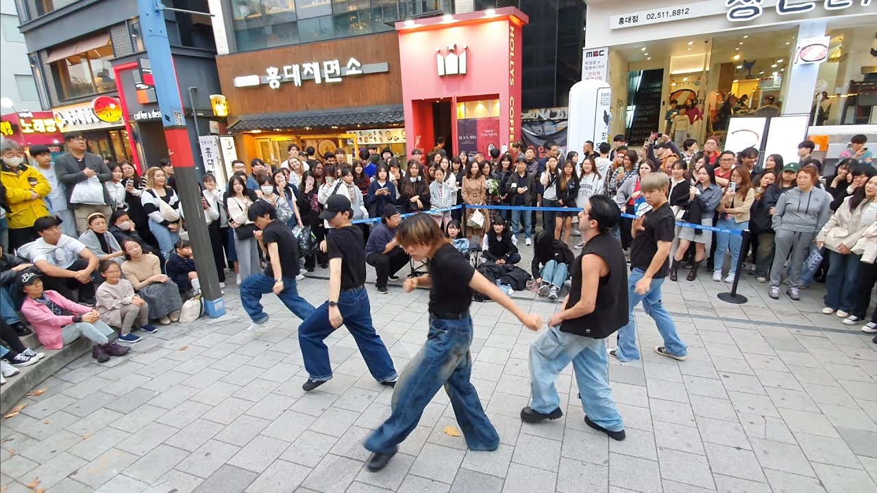 [STREET ARTIST] BE OUR. INTERACTIVE HONGDAE BUSKING. 231104.