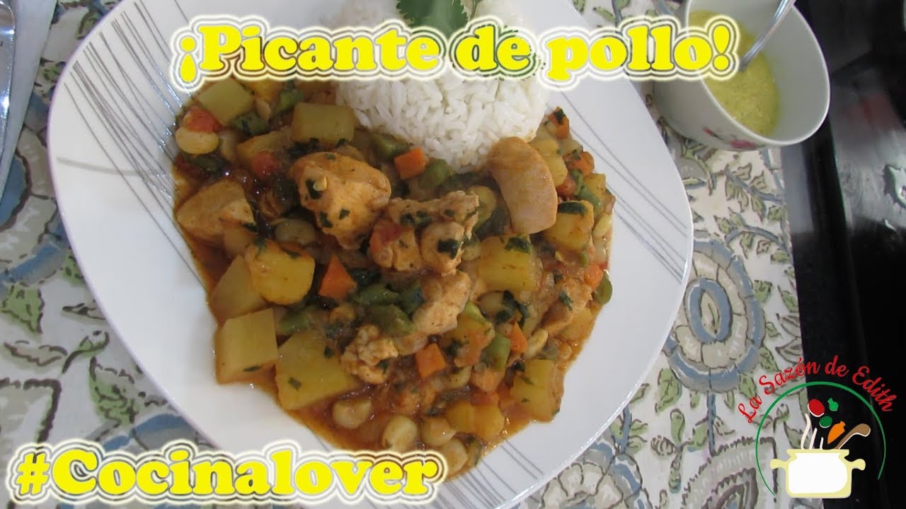 ¡Picante de pollo! | La Sazón de Edith
