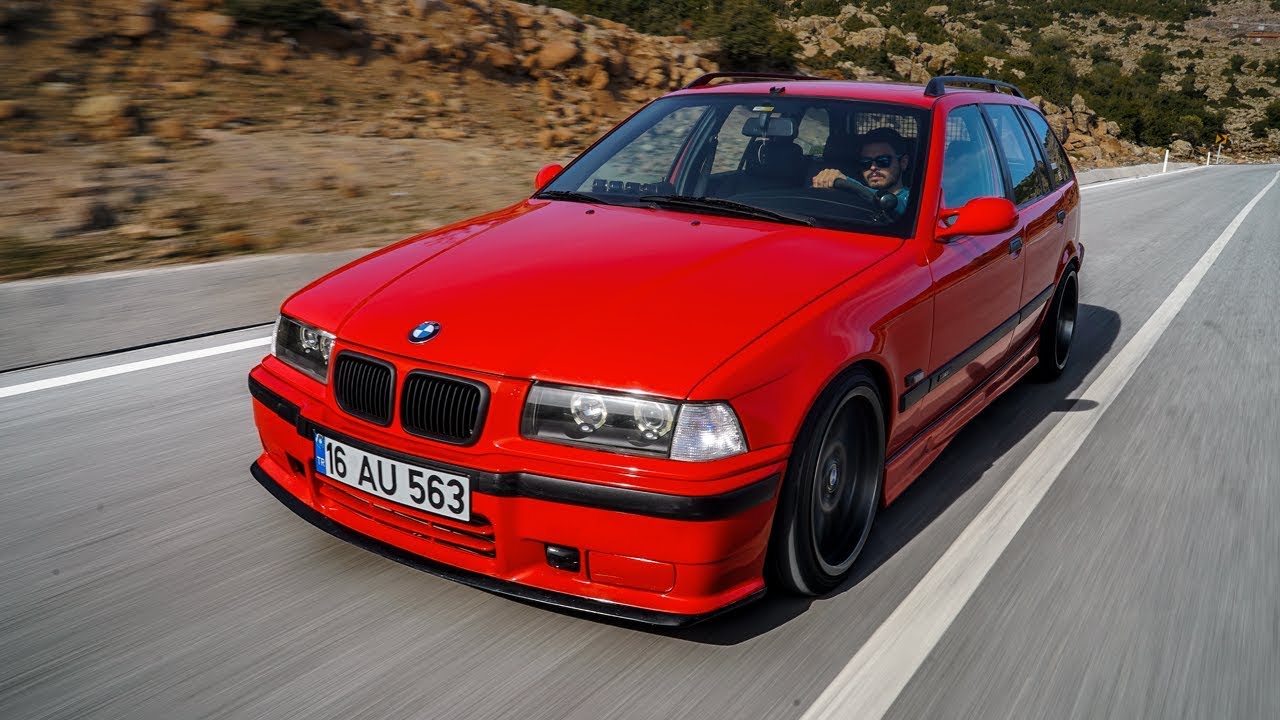 BMW E36 Touring 2JZ-GTE Test Sürüşü / Supra Motorlu Aile Arabası