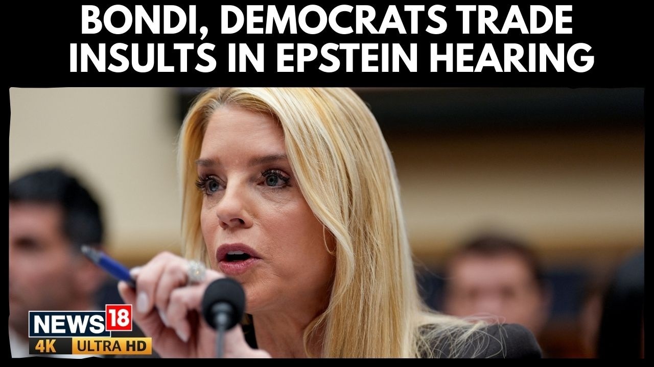 Bondi, Democrats Trade Insults in Explosive Epstein Files Hearing | Capitol Shouting Match