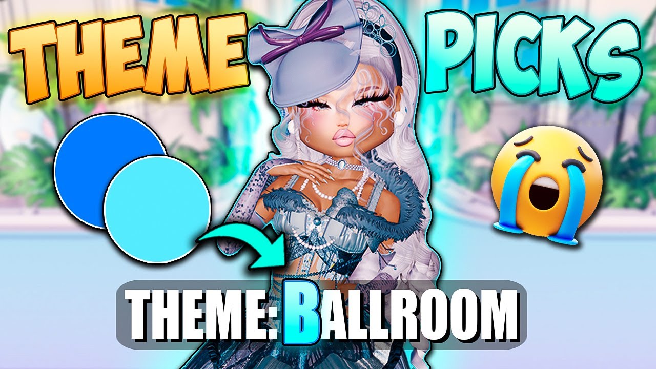 The Theme PICKS MY COLORS! - Dress to Impress Challenge