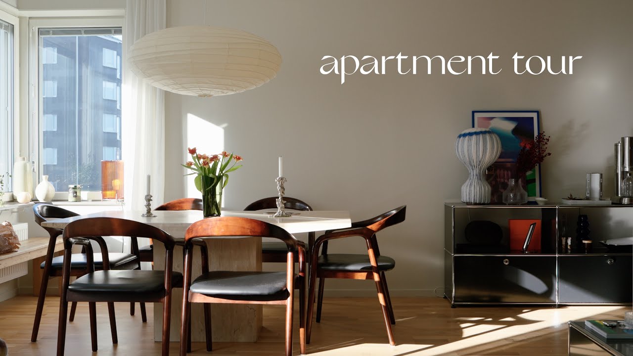 STOCKHOLM APARTMENT TOUR | 55 sqm