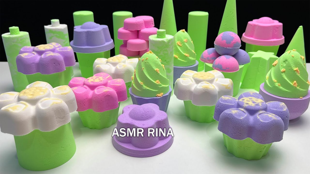 ASMR baking soda greenhouse