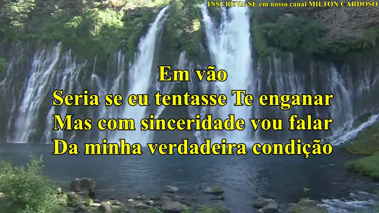 Milton Cardoso - Ora&ccedil;&atilde;o sincera