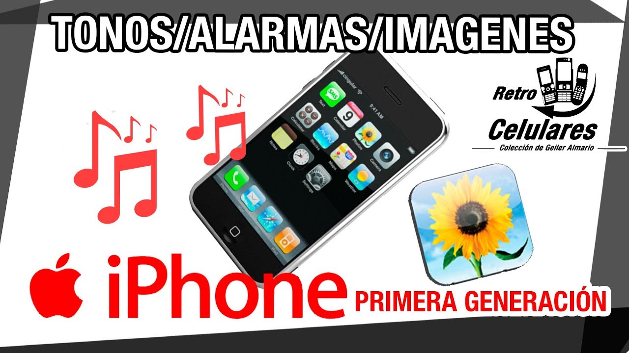 iPhone 1 TONOS /ALERTAS / IMAGENES PREDETERMINADAS (Stock Ringtones / Alerts Phone / Tonos de timbre