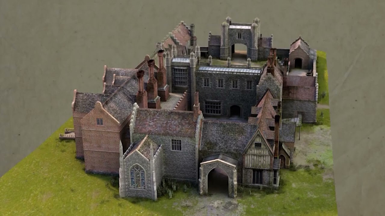 Finding New Footprints of Paston and Oxnead Halls