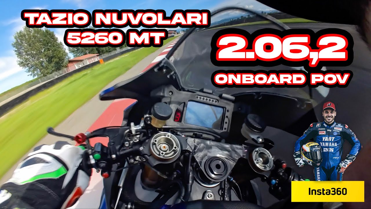 What a track!! Tazio Nuvolari 5260 | 2.06,2 | Yamaha R1 Wsbk & Insta360 Go3 Pov onboard