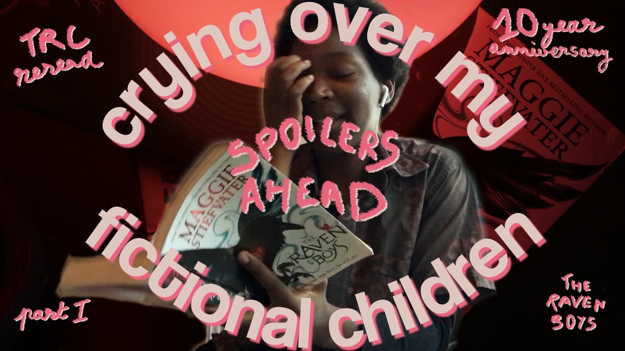 chatty reading vlog | re-reading the raven boys 🦆