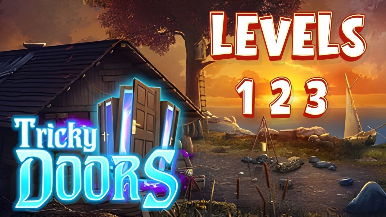 Trick Doors Levels: 1 2 3 FULL Walkthrough 🔴 ElenaBionGames