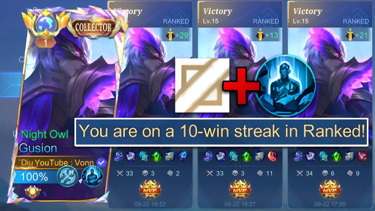 GUSION MIDLANE + PETRIFY IS BACK IN NEW SEASON!!🔥 ( Easy Winstreak💯 )