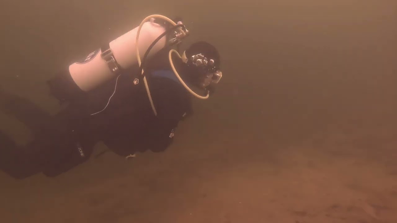 Tauchen im Badesee Düren - Echtz am 06.10.2024