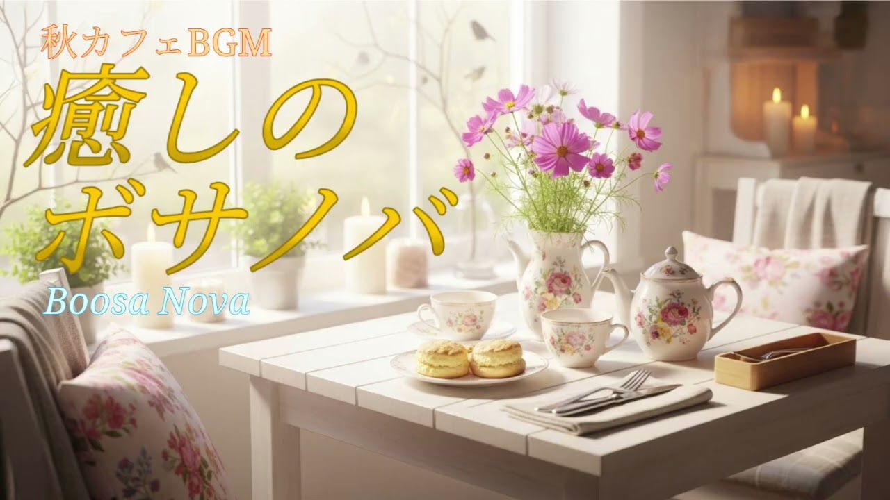 【勉強＆作業用】Bossa Novaカフェミュージック☕️ | 60分間のリラックスTime🎧