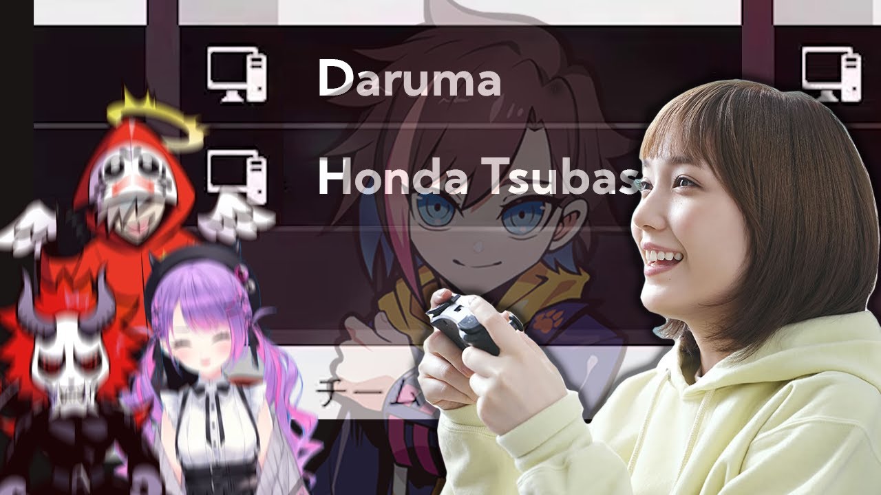 Daruma's Team is Having a Photo Session with a Japanese Actress in CR Cup Scrim [ENG SUB]