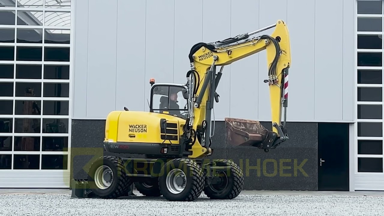 Demonstration video of the Wacker Neuson EW 100 - KH9071