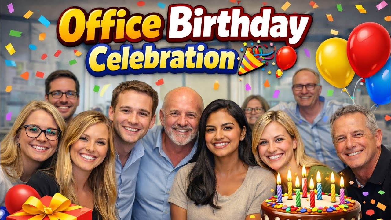 Vlog - 5 : Office birthday celebration 