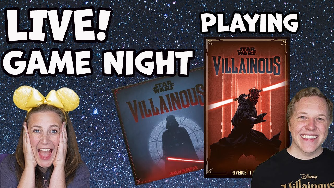 LIVE Star Wars Villainous: Revenge at Last - featuring Darth Maul and Captain Phasma
