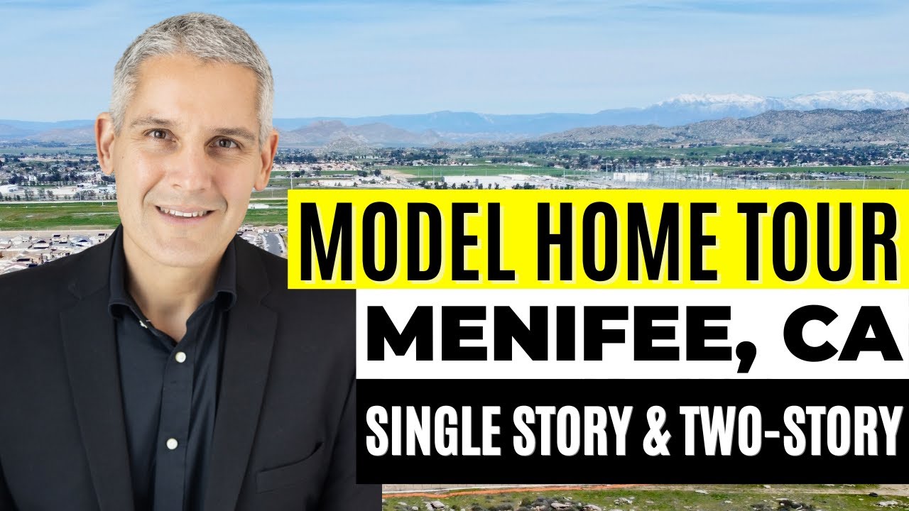 Menifee, CA Affordable New Homes : 1 and 2-Story Options Available