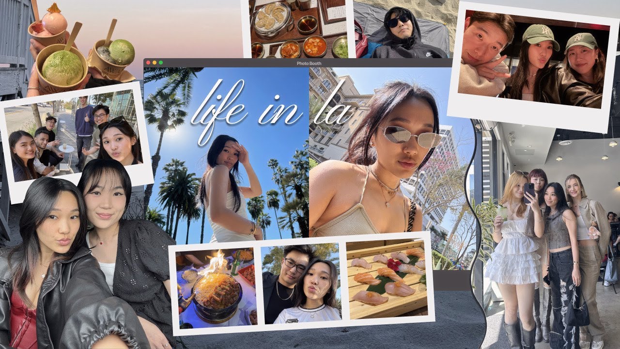 LIFE IN LA: friends, matches, Pujan's bday, popmart, fishing, Mother's Day, home
