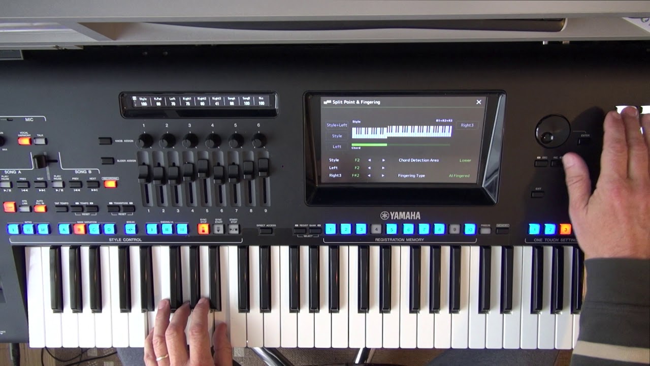 Genos - Fingering Type on steroids (without tricks)