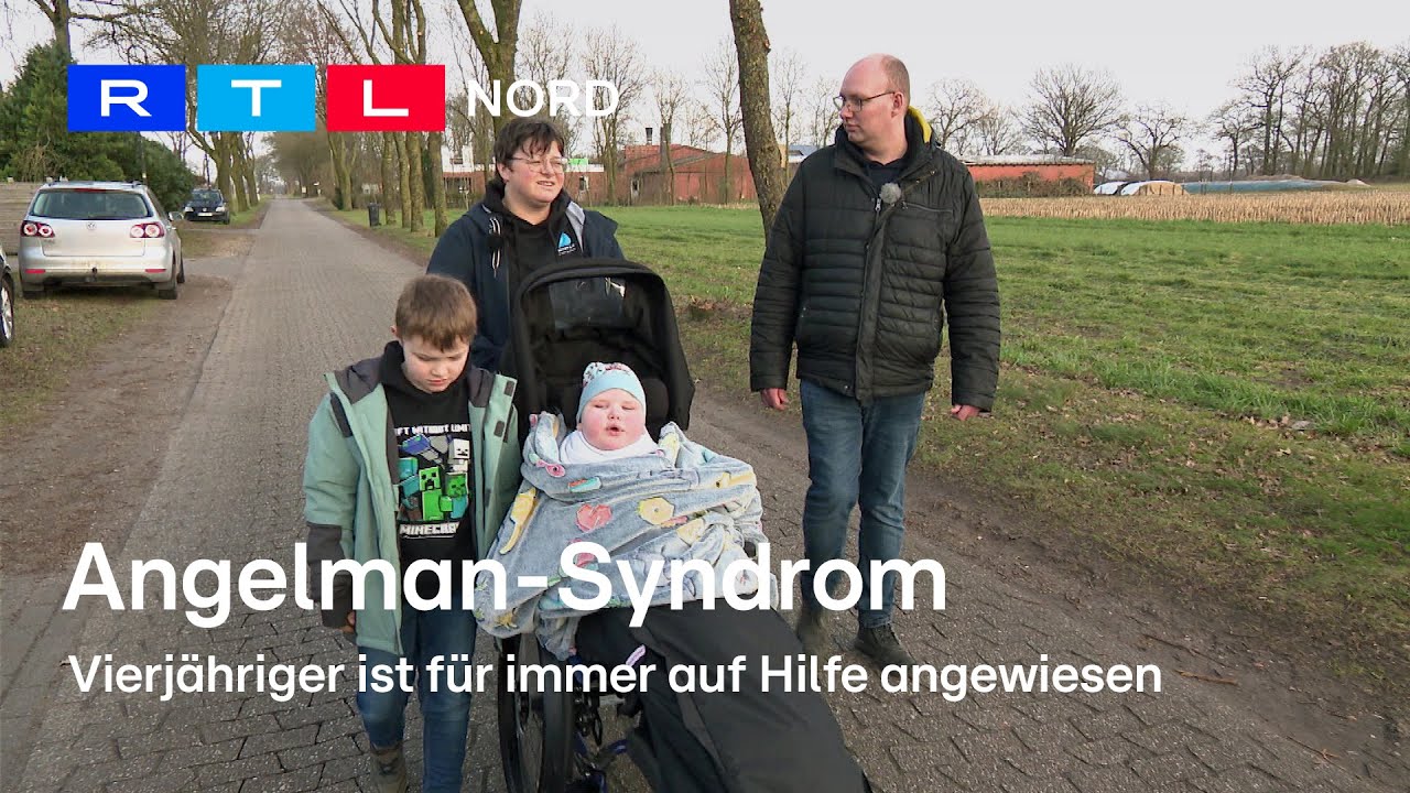 Angelman-Syndrom: Yannik (4) lebt mit dem seltenen Gendefekt