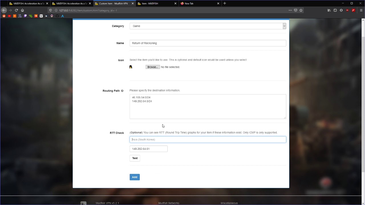 Настройка Mudfish &mdash; (фактически) БЕСПЛАТНОГО VPN для Warhammer: Return of Reckoning