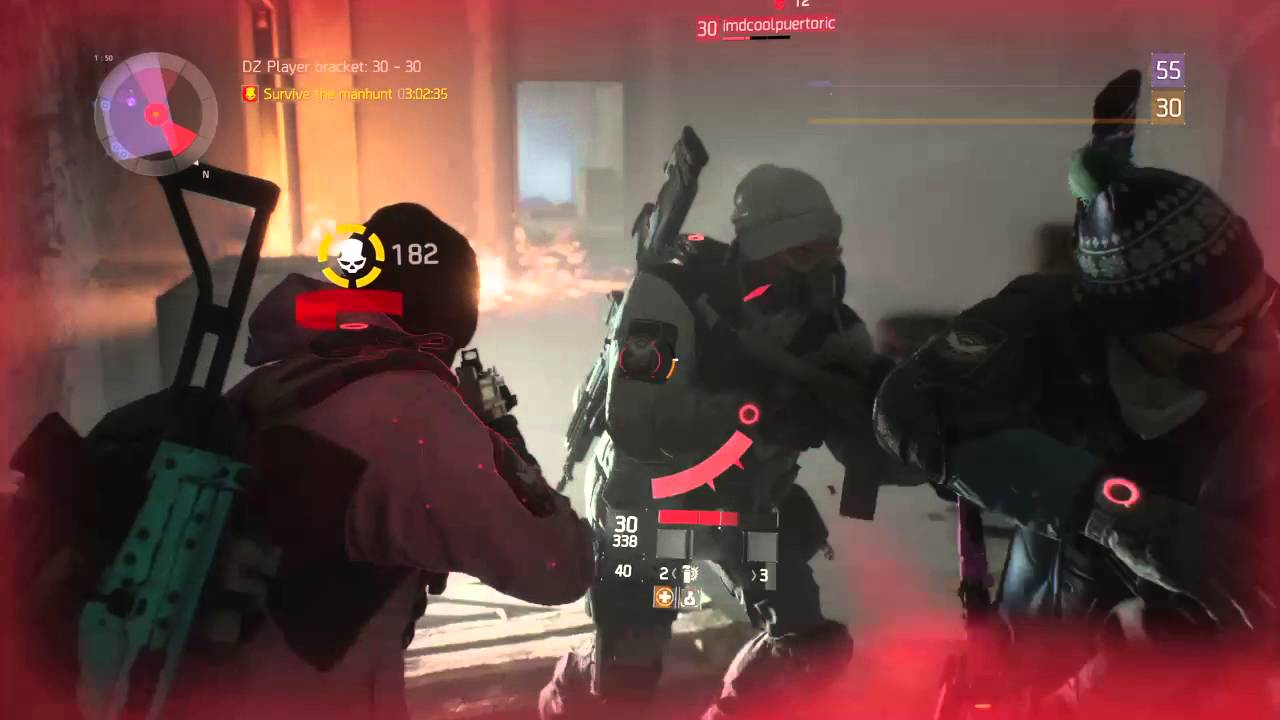 The Division Solo Manhunt Mayhem