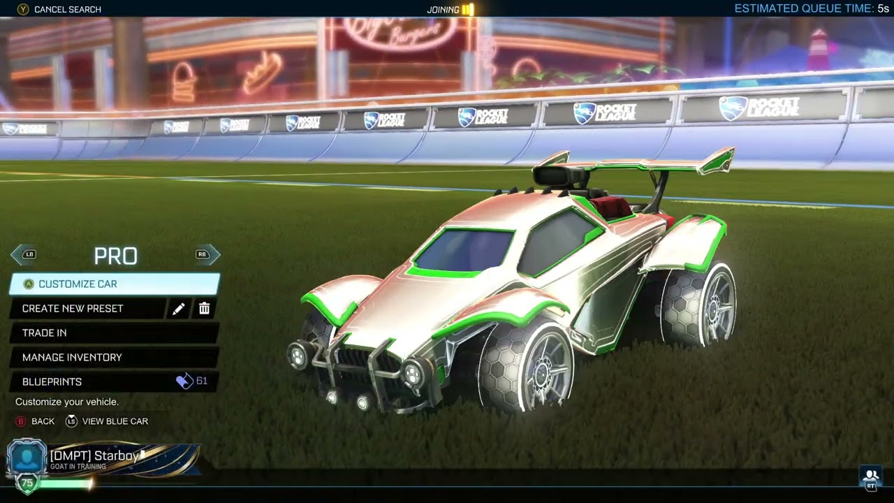 Rocket League SUPERSONICPLAT gameplay