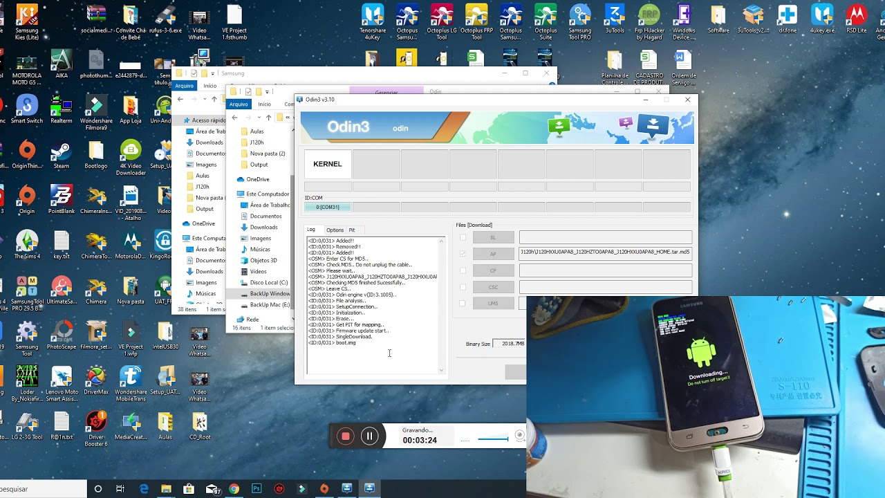 Aprenda a Fazer Software em Celulares Samsung