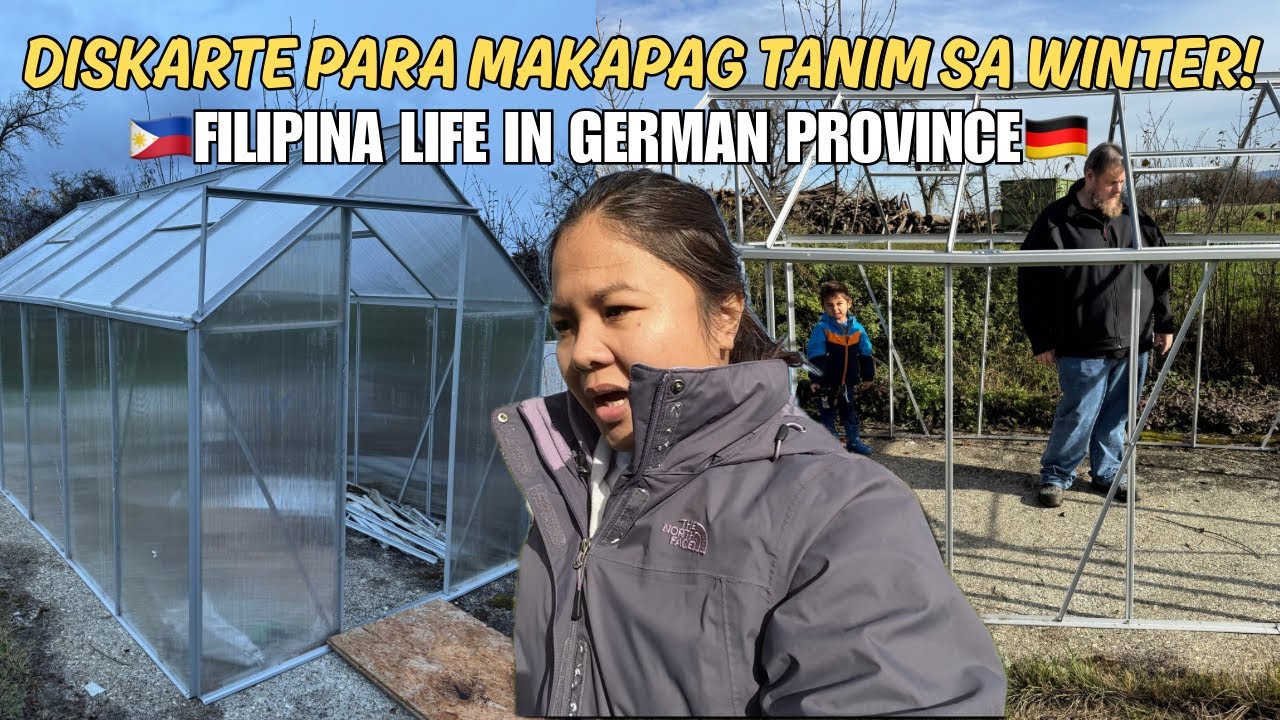 Life In The German Province | Building My First Greenhouse!